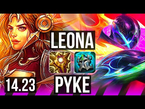 LEONA & Varus vs PYKE & Ashe (SUP) | KR Challenger | 14.23