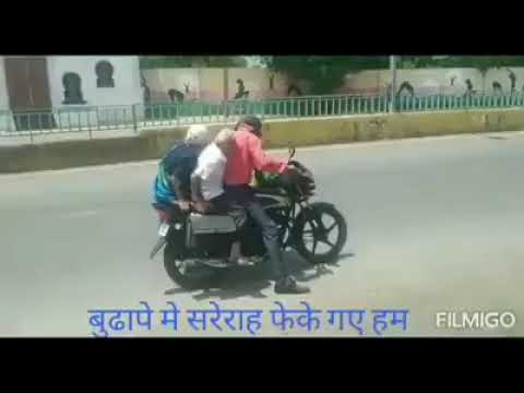 HEARTBREAKING VIDEO | Son left old parents infront of Old age home