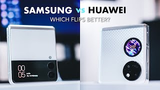Samsung Z Flip 3 vs Huawei P50 Pocket: Finding The BEST Foldable! 🤔