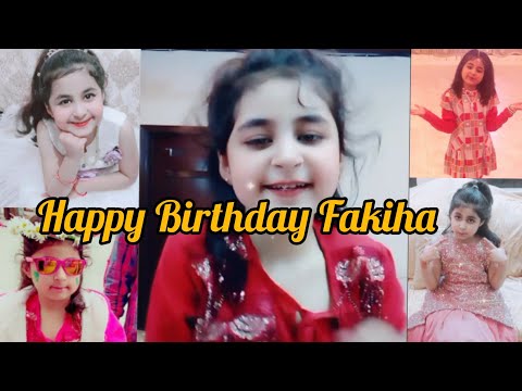 🎊Happiest Birthday🎁 My Dear🥮 Princess👸 Fakiha ||