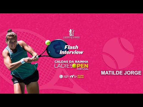 CALDAS DA RAINHA LADIES OPEN 2023  -  Entrevista com Matilde Jorge