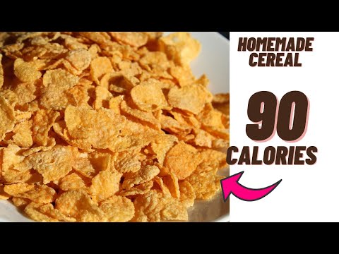 90 CALORIE HOMEMADE CEREAL BOWL- Low calorie breakfast...