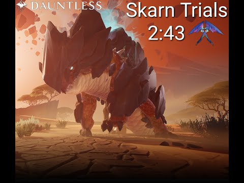 Dauntless Reforged | Skarn Trials | Solo 2:43