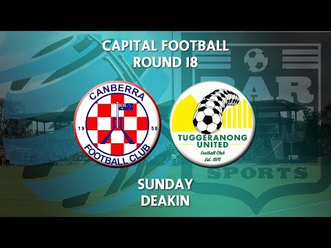 2018 Capital Football Men's Round 18 - Canberra FC v Tuggeranong United