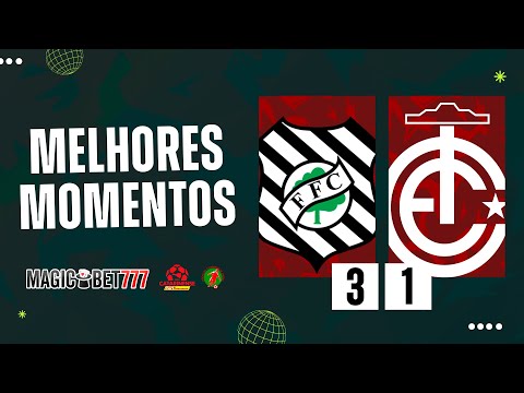 FIGUEIRENSE 3 X 1 INTERNACIONAL - MELHORES MOMENTOS - CATARINENSE 2024