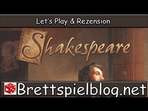 Let's Play: Shakespeare - Ystari Games - Brettspielblog.net