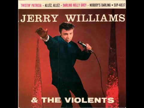 Jerry Williams  & The Violents  ‎– Twistin' Patricia 1962