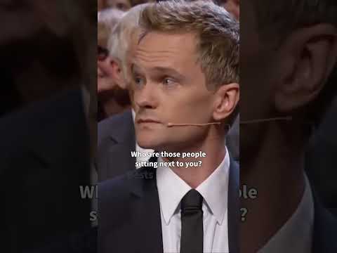 Neil is so used to be the host #shorts #neilpatrickharris #kaleycuoco