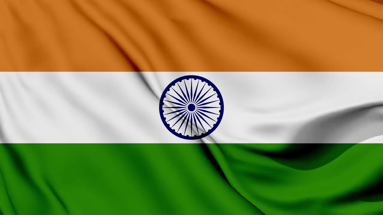 India Flag Waving Background | HD | FREE DOWNLOAD