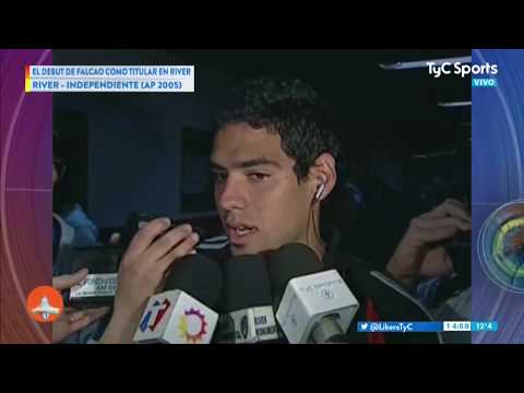 El debut de Falcao en River