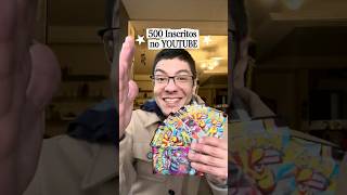 Muito obrigado pelos 500 inscritos! Para participar basta se inscrever no canal! Boa sorte!
