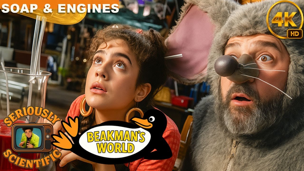 Beakman’s World | Episode 106 – 4K | Soap & Car Engines
