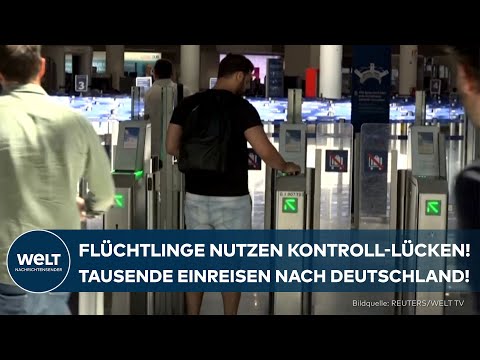 ILLEGALE EINREISEN: Trotz Anerkennung in Griechenland reisen Tausende Flüchtlinge nach Deutschland