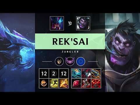 Rek'Sai Jungle vs Dr. Mundo - EUW Master Patch 25.07