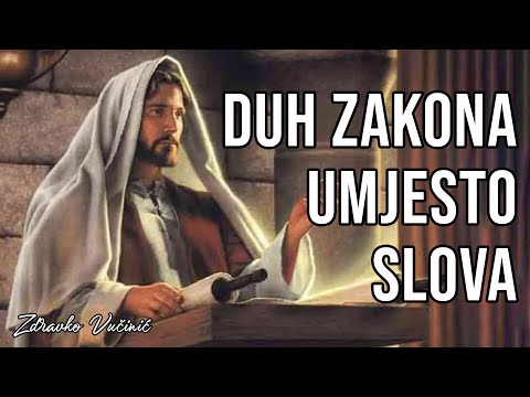 Duh zakona umjesto slova, Zdravko Vučinić
