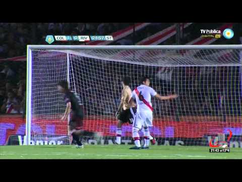 GOL DE RAMIREZ - COLON 1 RIVER 1 - FECHA 5 (02 09 2012)