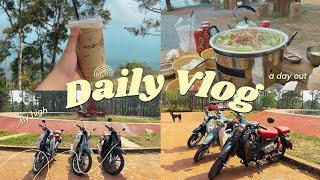 3 Men on Honda Super Cub C125 to National Park