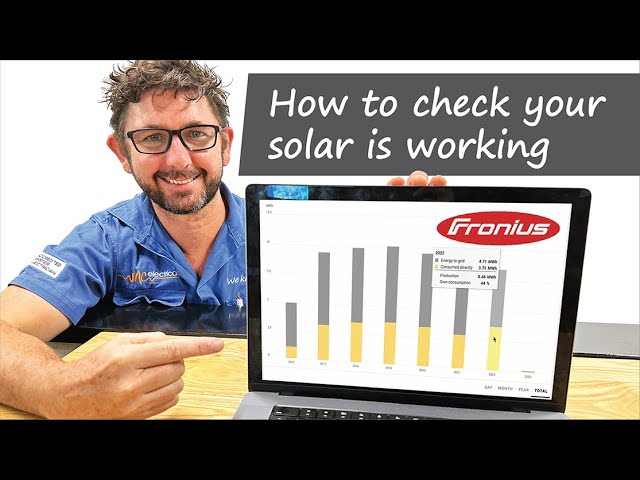 Check Your Solar Is Working With Monitoring