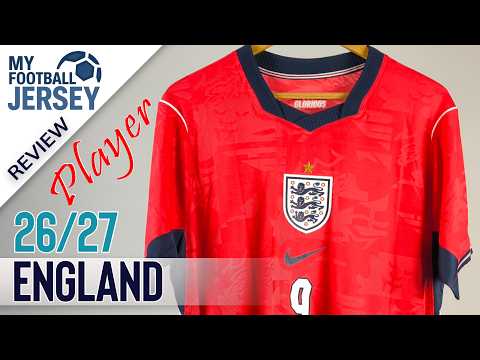 England Mens Away Authentic Jersey 2026