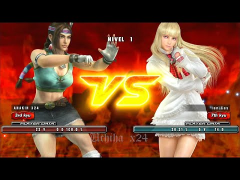 20_6 Julia Chan vs Lili Rochefort - Tekken 5 Dark Resurrection PS3 HD 2022 ( Uchiha x24 )