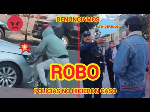 DENUNCIAMOS ROBOS Y QUE POLICIAS NO HACEN CASO EN CDMX, COLONIA ASTURIAS