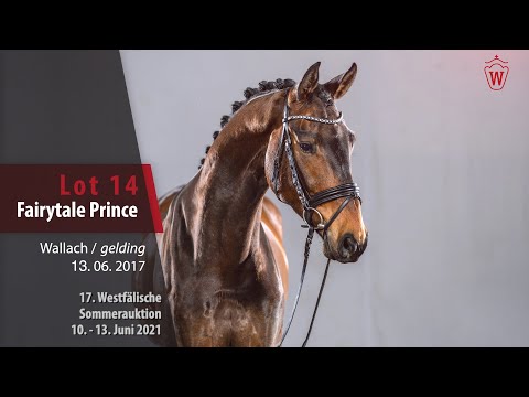 Westfälische Sommer-Auktion Lot 14 Fairytale Prince Wallach v. Franziskus - Goethe
