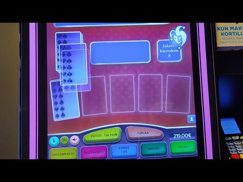 PIKAPOKERI JACKPOT VOITTO 220e!!! 200E ULOS TAI EI MITÄÄN 2E PANOKSELLA 1k spessu 1/2