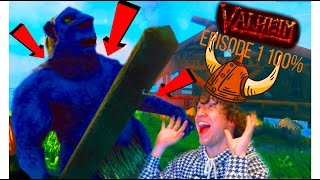 Ive Never Been Jump Scared Like this While Gaming!!! valheim Ep 1