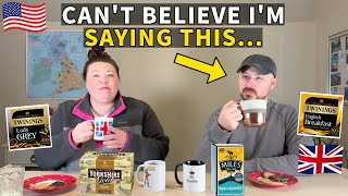 Americans Try British Tea and Biscuits - Yorkshire Gold, Miles & More!