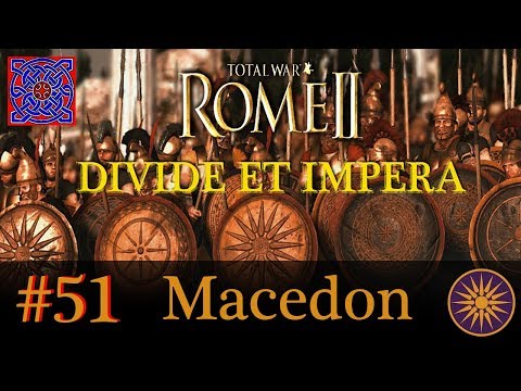 Crossing The Alps :: Rome II - Divide Et Impera 1.2.3d (Ancestral Update) - Macedon Gameplay : # 51