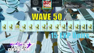 Wave 50 Extreme Infinite Mode | Solo Gameplay | Roblox All Star Tower Defense
