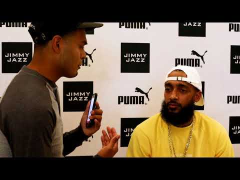 Jimmy Jazz Radio - Nipsey Hussle Interview at Jimmy Jazz Meet & Greet