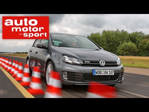 Test VW Golf GTI vs. GTD (auto motor und sport TV)