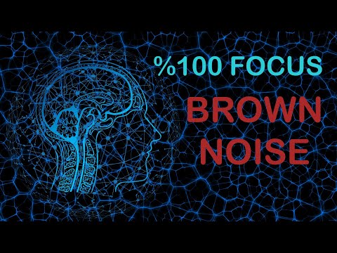 Reklamsız Brown Noise (Kahverengi Gürültü) – 2 Saat Siyah Ekran | Uyku, Odaklanma ve Rahatlama