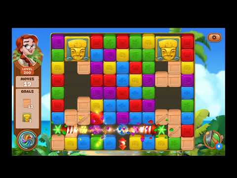 Lost Island Blast Adventure Level 200 NO BOOSTERS - A S GAMING