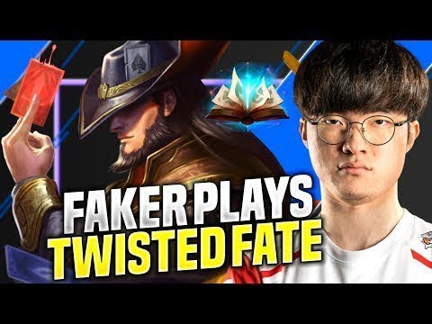 FAKER SHOWS HIS TWISTED FATE! - SKT T1 Faker Plays Twisted Fate vs Renekton Mid! | S20 KR SoloQ