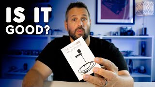 Video thumbnail for Can a $13 Mic Actually Be good? Pop Voice Lavalier Mic Review & Tests by Dad Got Tech