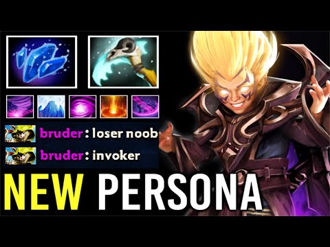 NEW INVOKER PERSONA DARK ARTISTRY! Crazy 9k Combo Sunstrike vs Trash Talk Epic Gameplay WTF Dota 2