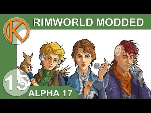 BARN | RimWorld Modded - Ep. 15 | Let's Play RimWorld Modded Alpha 17 Gameplay
