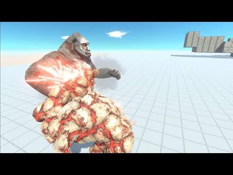 Goro vs Golem : Animal Revolt Battle Simulator