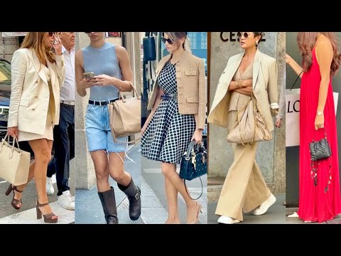 25°C☀️SEPTEMBER 2025 MILAN SHOPPING 🛍️UPDATE YOUR LOOK: OUTFIT IDEAS MILAN STREET STYLE #voguekorea 