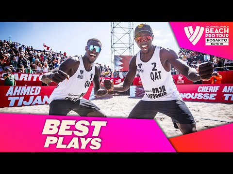 Best Plays of Cherif/Ahmed 🇶🇦 First-ever Elite16 CHAMPIONS 🥇 #BeachProTour