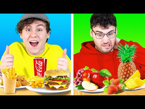 HEALTHY vs UNHEALTHY (CHALLENGE)