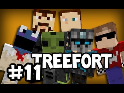 Minecraft: Tree Fortress w/ Creatures - Part 11: And the Deaths Begin...