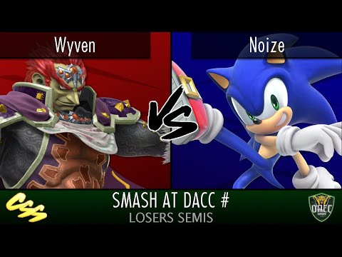 [Smash at DACC #34] Losers Semis: Wyven (Ganon) vs Noize (Sonic)