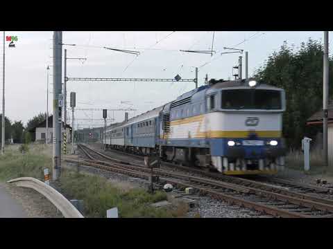 ČD 754.027 - Soupravový vlak od Sp 1707 ŠUMAVA - Švihov u Klatov - 24.8.2023