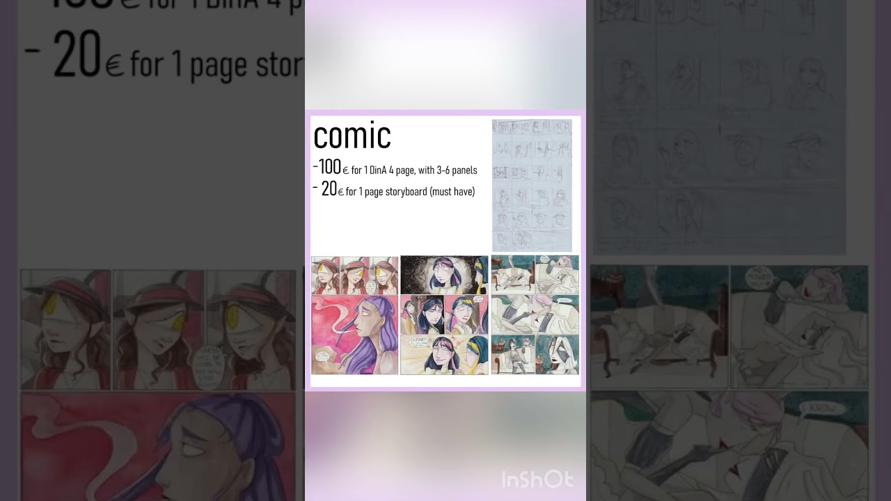 ✨💜COMMISSIONS OPEN💜✨ (english version) | #shorts #art