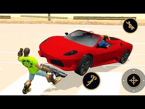 Vegas Crime Simulator - (Super Kick) - Max Upgrade Superkick Effect on the car