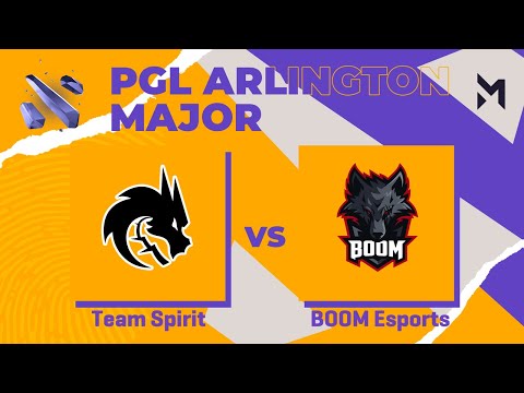 Team Spirit vs BOOM Esports | Game 2 | Group Stage - PGL Major Arlington 2022