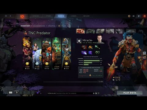 dota2sup miracle- Troll Warlord TNC vs Liquid -TI9